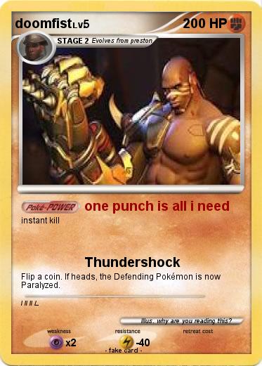 Pokemon doomfist