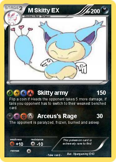 Pokemon M Skitty EX