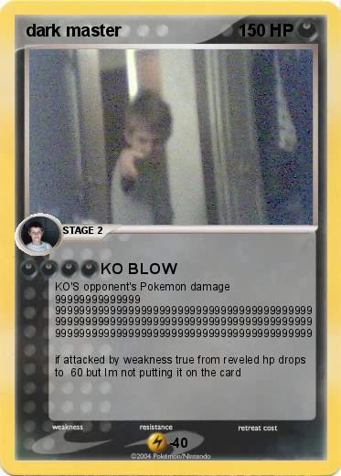 Pokemon dark master 