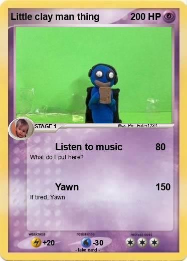 Pokemon Little clay man thing
