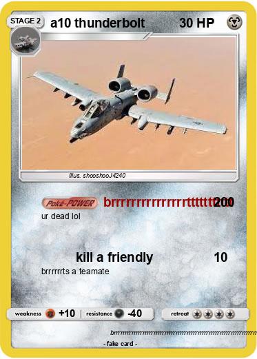 Pokemon a10 thunderbolt