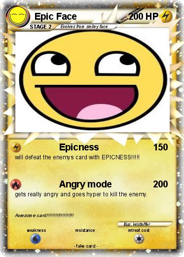 Pokemon Epic Face