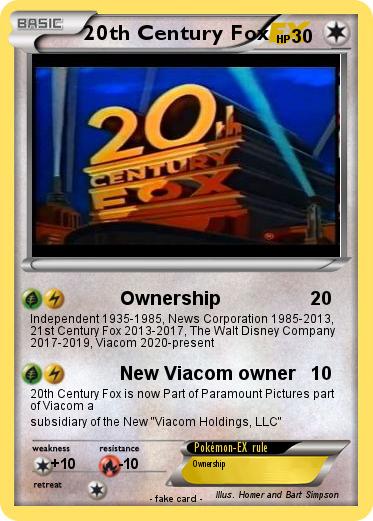 Pokemon 20th Century Fox