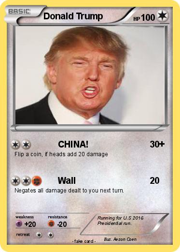 Pokemon Donald Trump