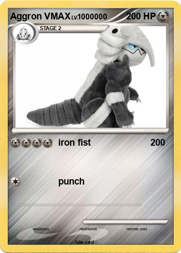 Pokemon Aggron VMAX