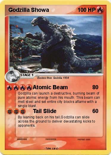 Pokemon Godzilla Showa