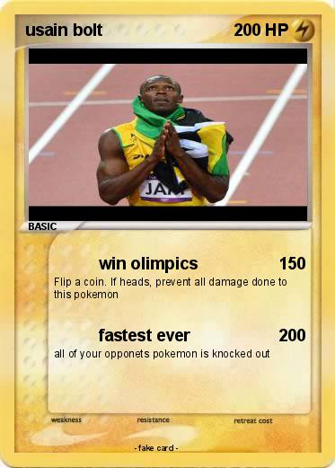 Pokemon usain bolt