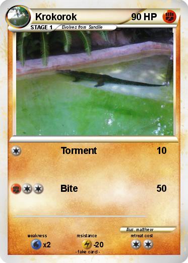 Pokemon Krokorok