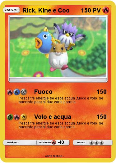 Pokemon Rick, Kine e Coo