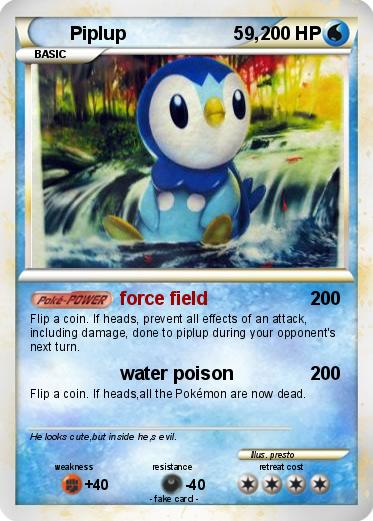 Pokemon Piplup                     59,