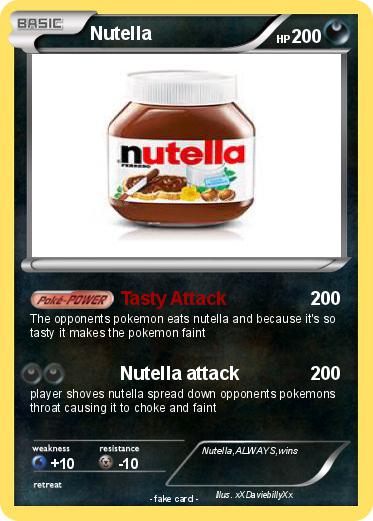 Pokemon Nutella