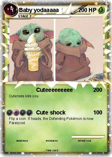 Pokemon Baby yodaaaaa