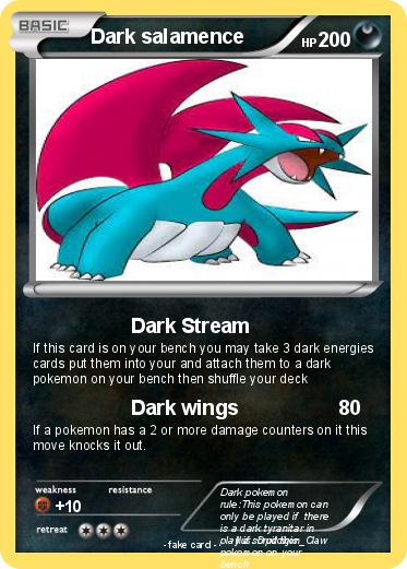 Pokemon Dark salamence