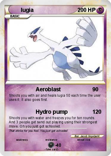 Pokemon lugia