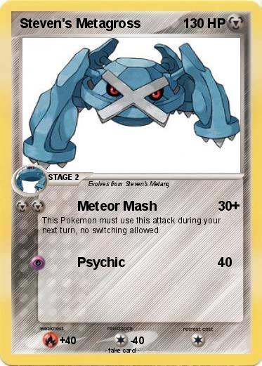 Pokemon Steven's Metagross