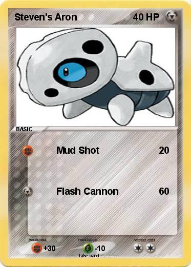 Pokemon Steven's Aron