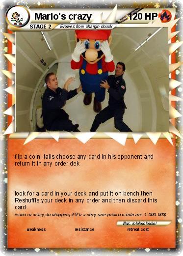Pokemon Mario's crazy