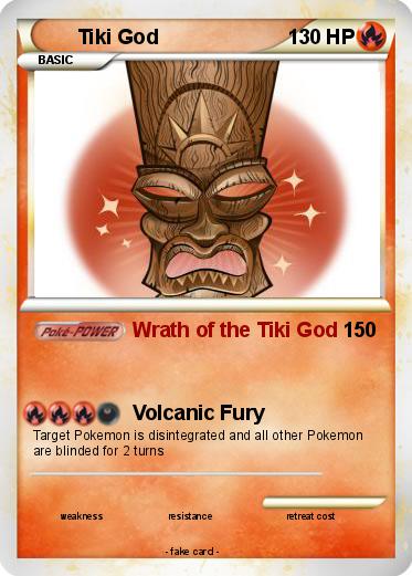Pokemon Tiki God