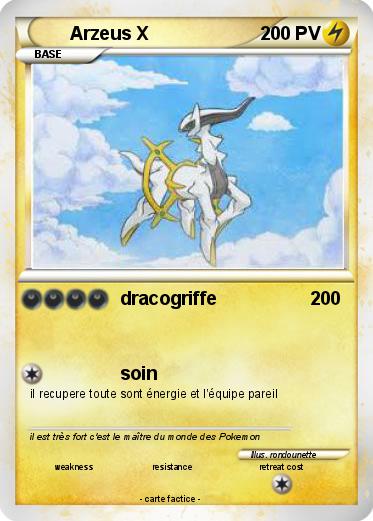 Pokemon Arzeus X