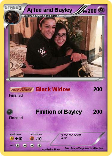 Pokemon Aj lee and Bayley