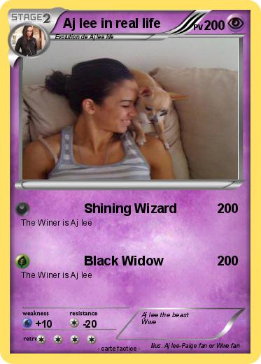 Pokemon Aj lee in real life
