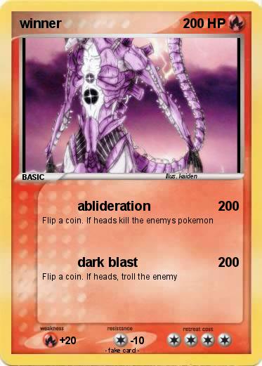 Pokemon winner