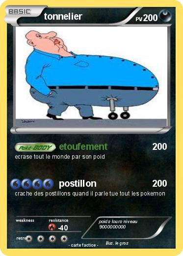 Pokemon tonnelier