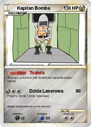 Pokemon Kapitan Bomba