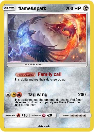 Pokemon flame&spark