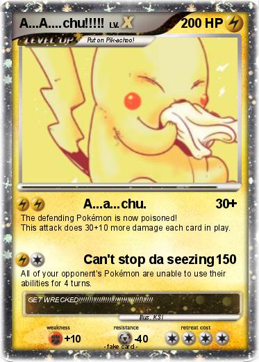 Pokemon A...A....chu!!!!!