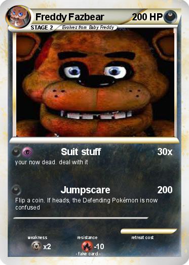 Pokemon Freddy Fazbear
