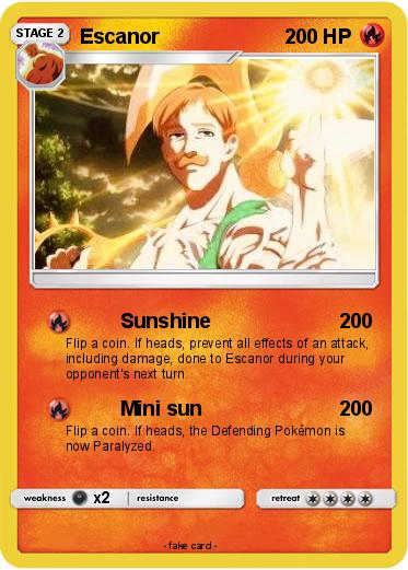 Pokemon Escanor