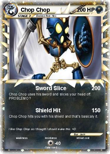 Pokemon Chop Chop