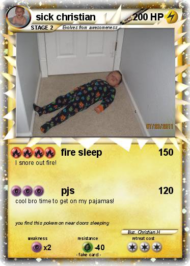 Pokemon sick christian