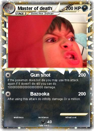 Pokemon Master of death