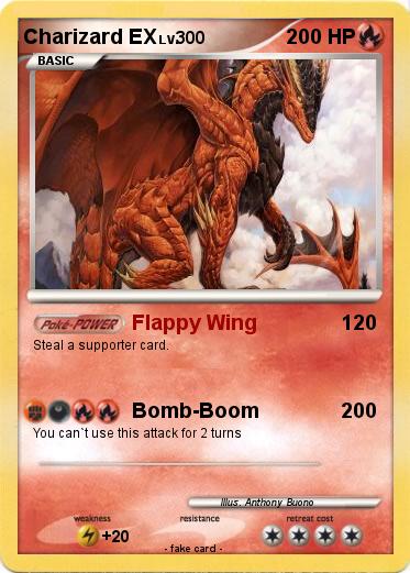 Pokemon Charizard EX