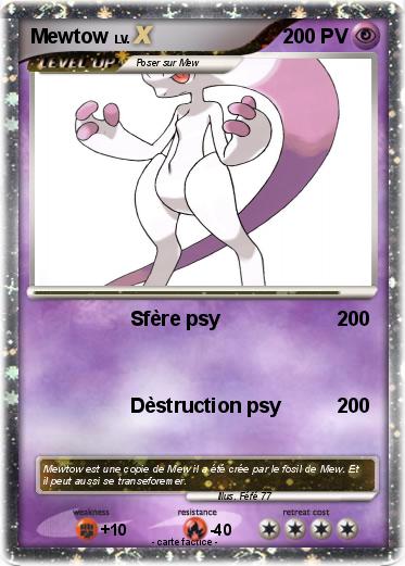 Pokemon Mewtow