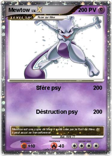 Pokemon Mewtow