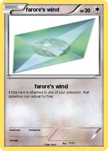 Pokemon farore's wind