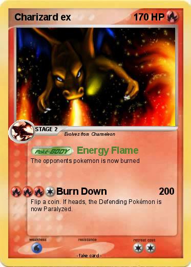Pokemon Charizard ex