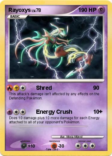 Pokemon Rayoxys