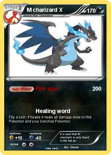 Pokemon M charizard X
