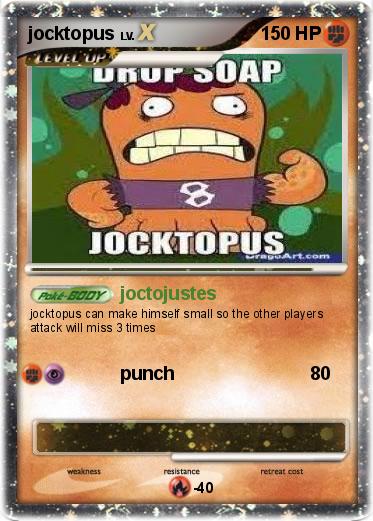 Pokemon jocktopus
