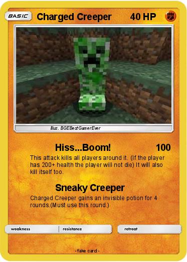 Pokemon Charged Creeper