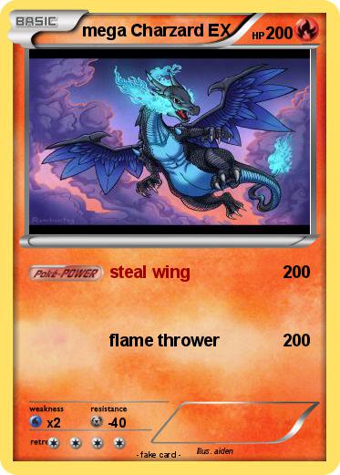 Pokemon mega Charzard EX