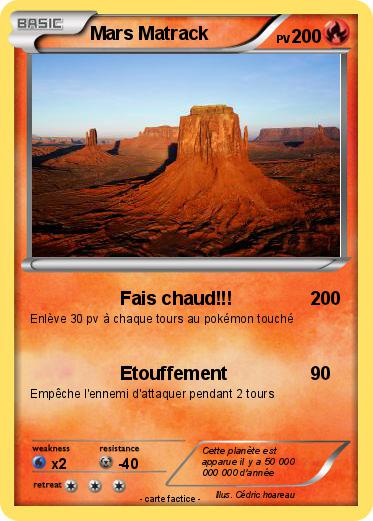 Pokemon Mars Matrack