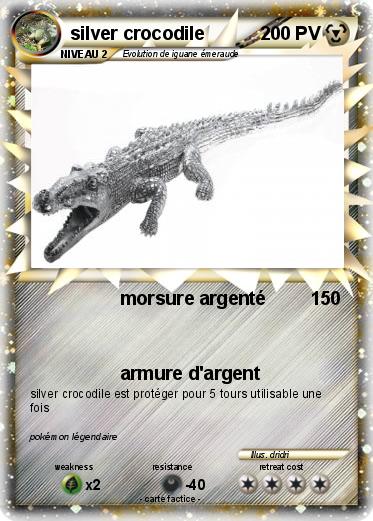 Pokemon silver crocodile