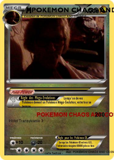 Pokemon POKEMON CHAOS AND COSMOS