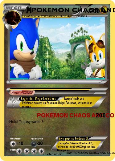 Pokemon POKEMON CHAOS AND COSMOS