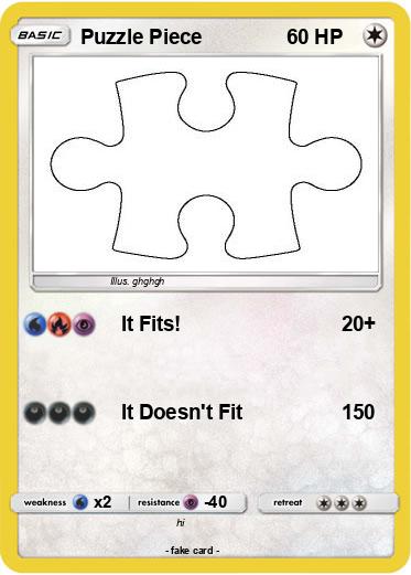 Pokemon Puzzle Piece
